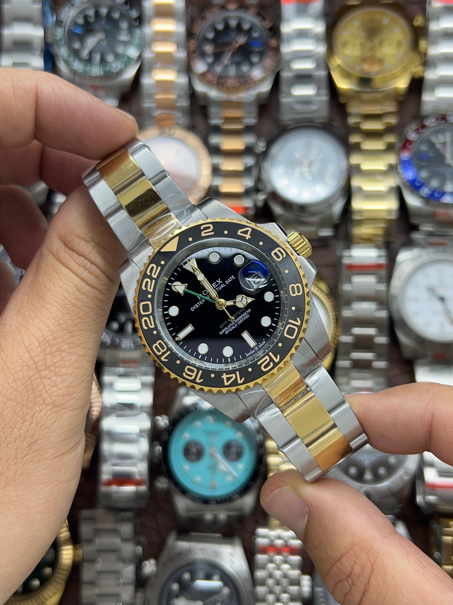 Gmt acciaio e oro