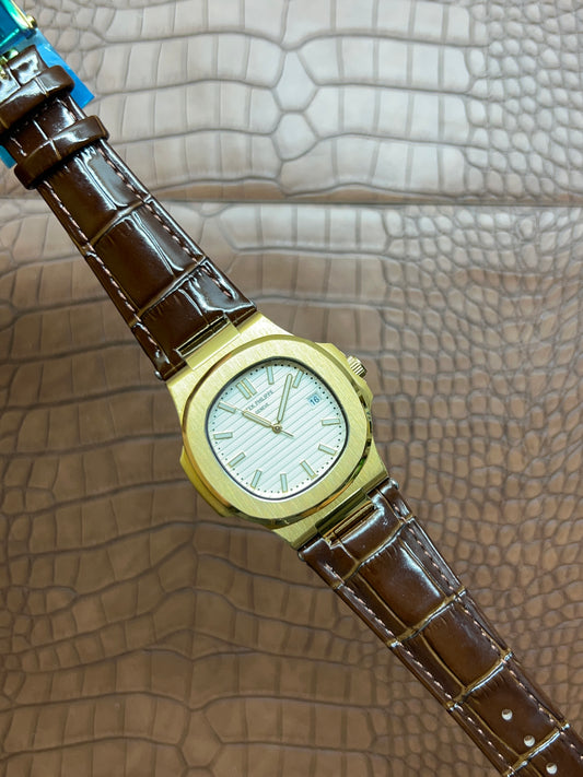 Patek in pelle