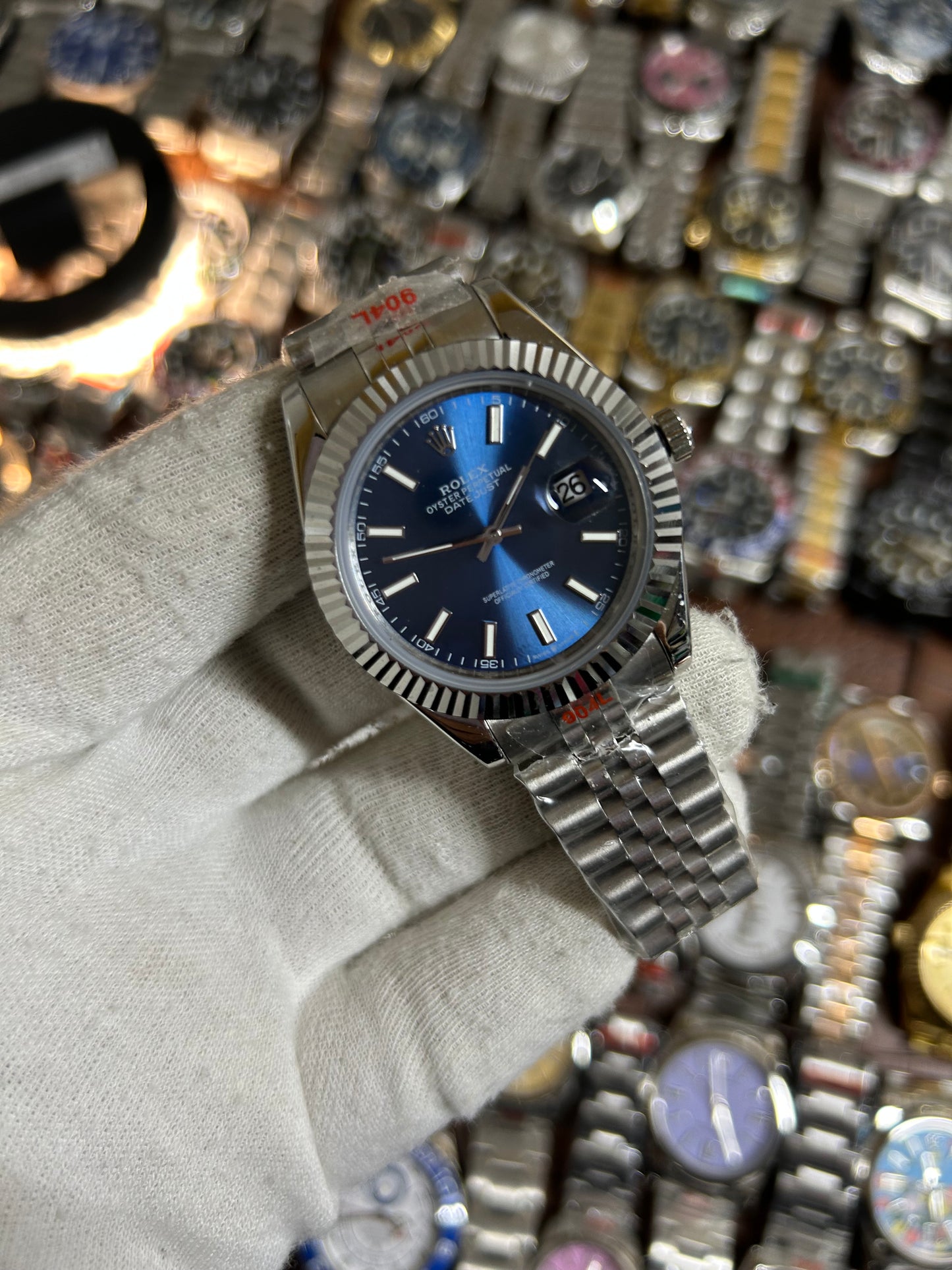 Datejust blu