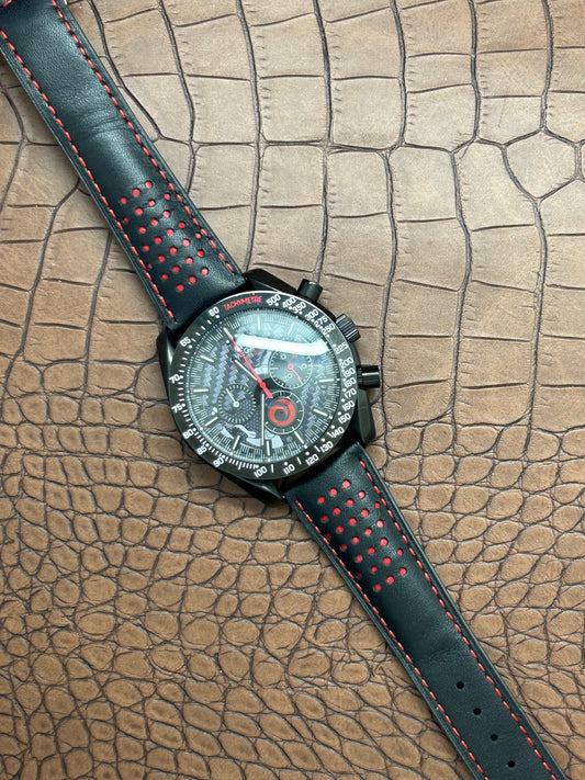 Spedmaster in pelle
