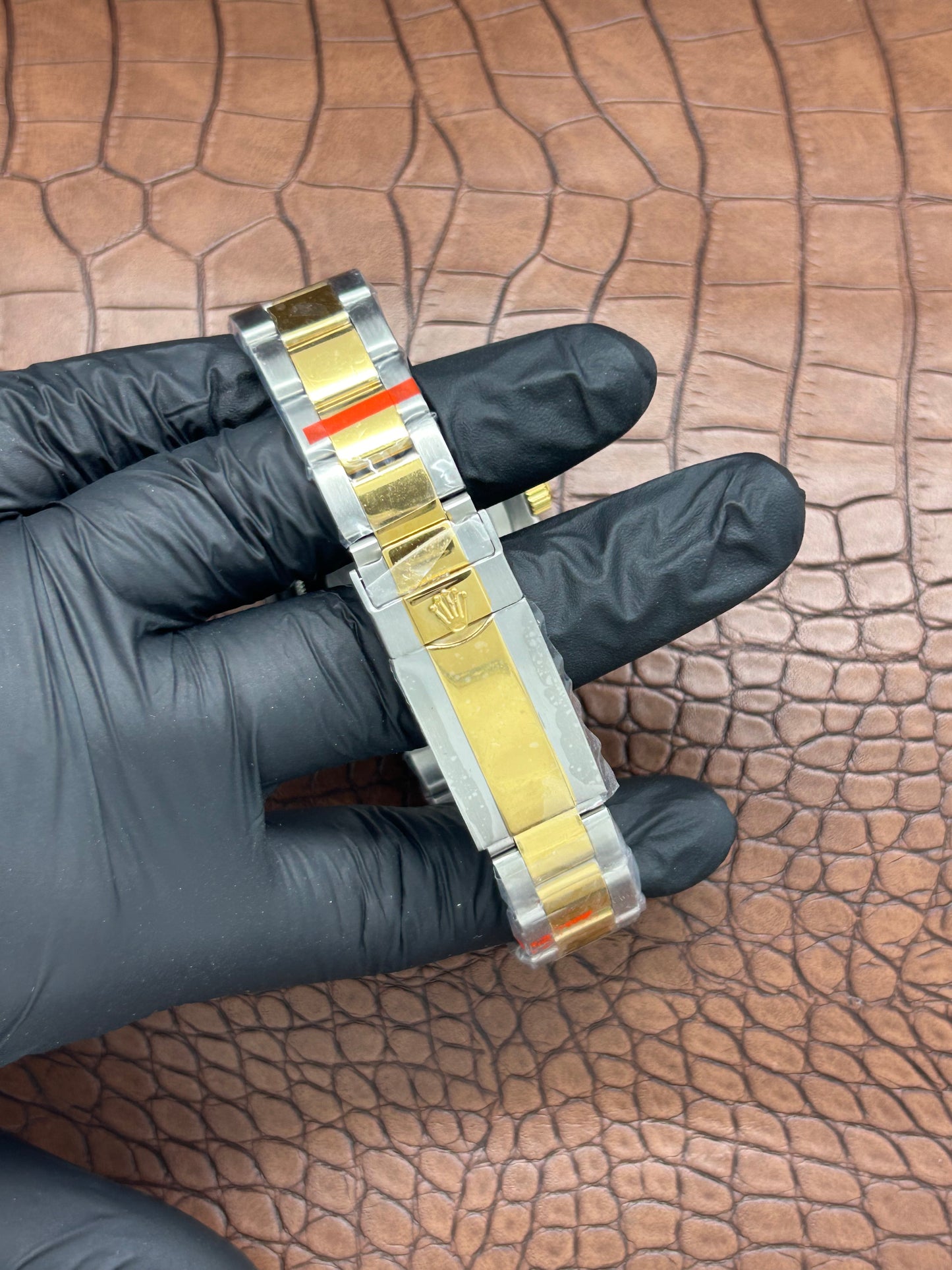 Sub nero acciaio e oro