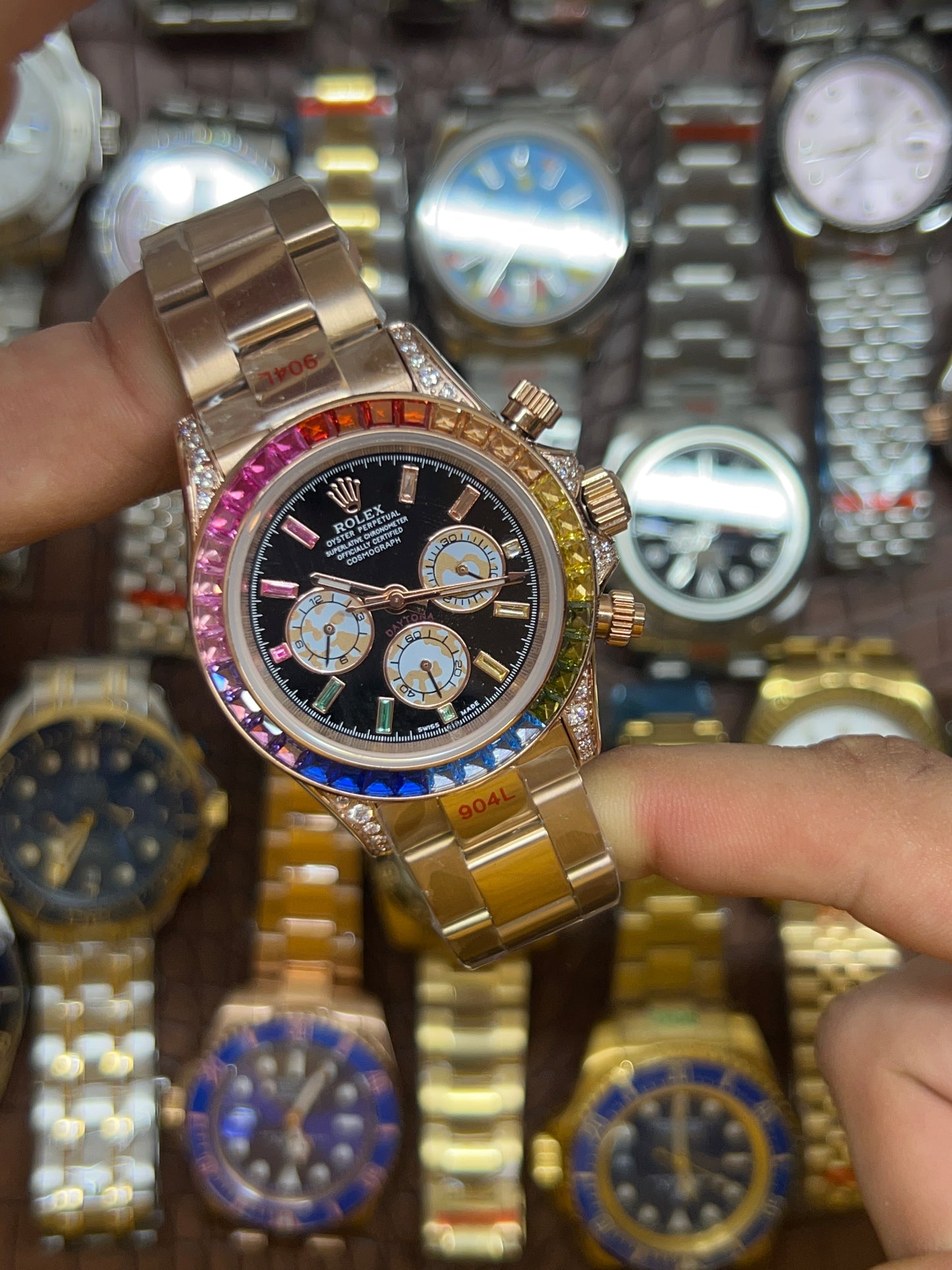 Raynbow oro rosa