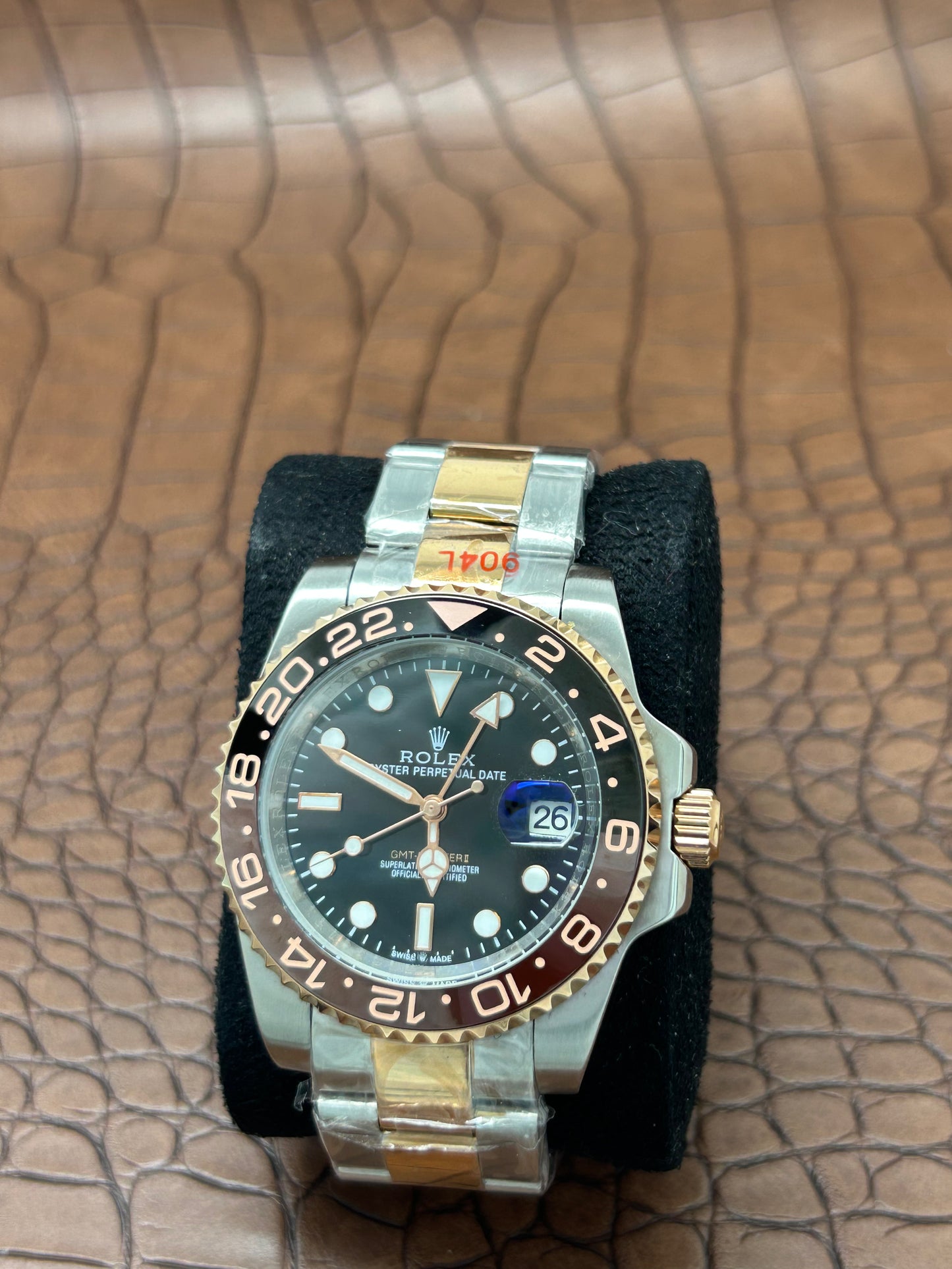Gmt root  acciaio e oro